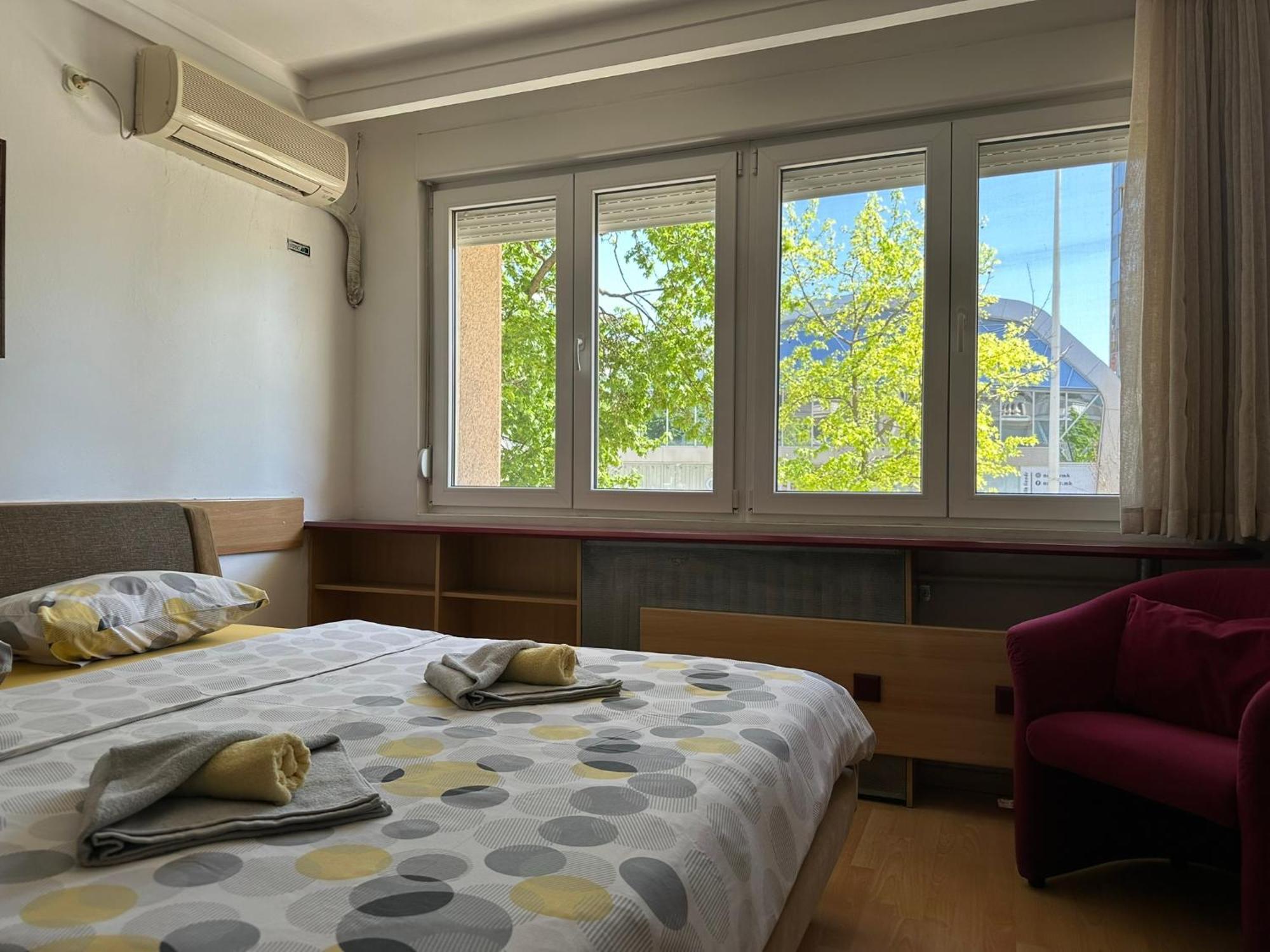 Skopje Plaza Apartment المظهر الخارجي الصورة